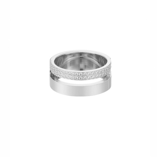 Ring Vera - Gold Plated Stainless Steel Stackable Ring